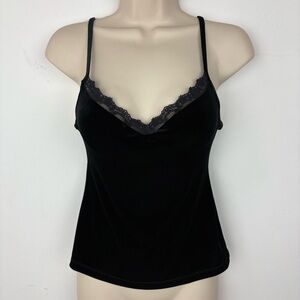Vintage Y2K Gilligan & O’Malley Velvet Camisole Tank Top